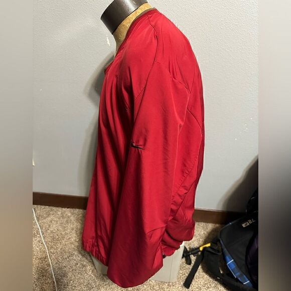 Nike Golf Mens XXL Red Windbreaker - Picture 3 of 5